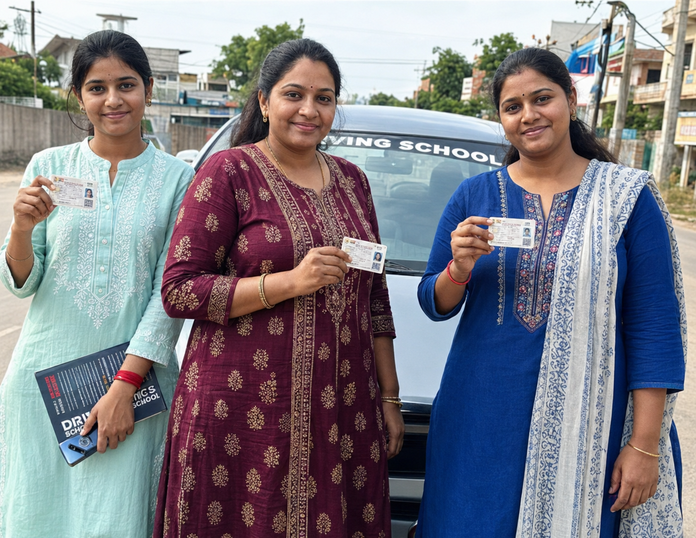 Successful driving school students