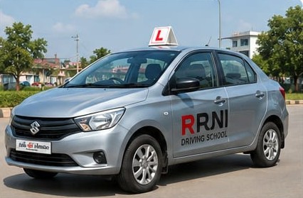 Well maintained driving school car